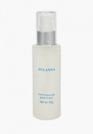 Тоник для лица Pulanna Био-сребро. Phytosilver Skin Tonic, 60 г. Цвет: серебряный