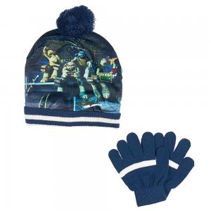 Комплект шапка/перчатки Черепашки Ниндзя Sun City