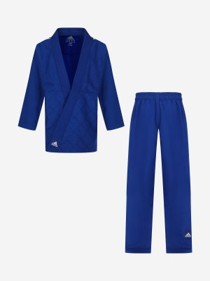 Кимоно для дзюдо Club, Синий adidas. Цвет: синий