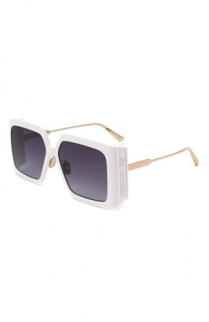 Солнцезащитные очки Dior Eyewear. Цвет: белый