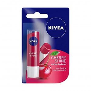Ухаживающий бальзам для губ Cherry Shine - Продолжительное увлажнение 4,8 г Nivea