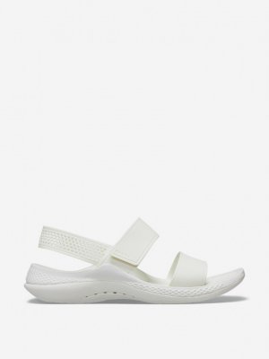 Сандалии женские LiteRide 360 Sandal, Белый Crocs. Цвет: белый