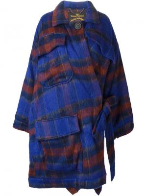 Пальто Vivienne Westwood Anglomania. Цвет: синий