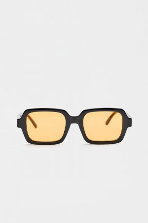 Солнцезащитные очки в стиле ретро , апельсин Pull&Bear