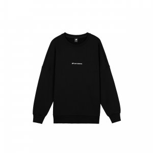 Пуловер с круглым вырезом , мужские топы, черный AMT03332-BK New Balance