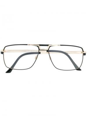 Rectangular shaped glasses Cazal. Цвет: черный