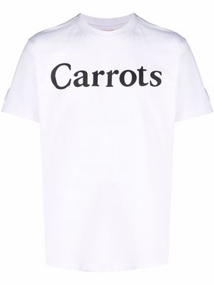 Футболка с логотипом Carrots. Цвет: белый