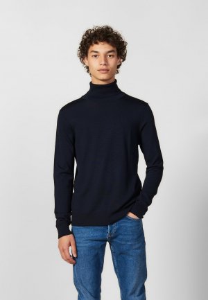 Вязаный свитер TURTLENECK sandro, цвет navy blue Sandro