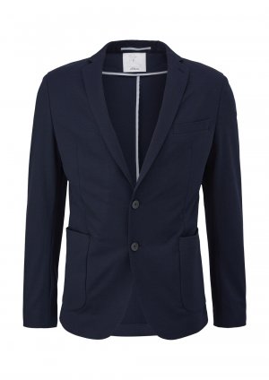 Пиджак стандартного кроя S.Oliver, темно-синий s.Oliver