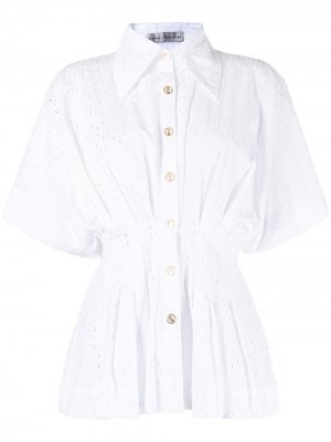 Рубашка с английской вышивкой Palmer//Harding. Цвет: белый
