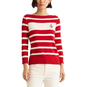 Пуловер LAUREN RALPH. Цвет: красный