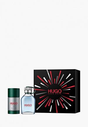 Набор парфюмерный Hugo Boss Туалетная вода 75 мл + деостик 75г. Цвет: прозрачный