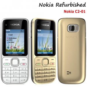 Восстановленный мобильный телефон C2-01 на базе Android, мобильные телефоны с двумя SIM-картами Nokia