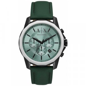 Наручные часы AX1725, зеленый, черный Armani Exchange. Цвет: зеленый