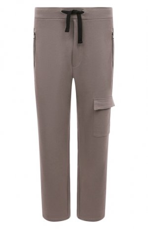 Хлопковые брюки Premiata. Цвет: серый