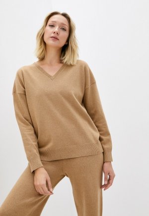 Пуловер Agenda СИЕНА. Цвет: коричневый