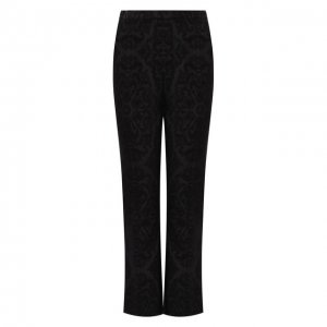 Расклешенные брюки Saint Laurent. Цвет: чёрный
