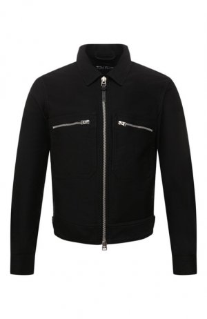 Джинсовая куртка Tom Ford. Цвет: чёрный