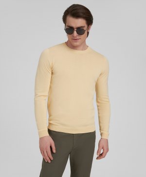 Пуловер KWL-0949 YELLOW HENDERSON. Цвет: желтый