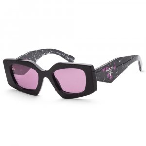 Женские солнцезащитные очки 51 мм черные Prada