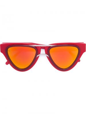 Солнцезащитные очки Sodapop V Smoke X Mirrors. Цвет: красный