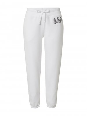Зауженные брюки Gap, белый/натуральный белый GAP