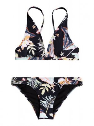 Женское бикини Printed Beach Classics Roxy. Цвет: черный