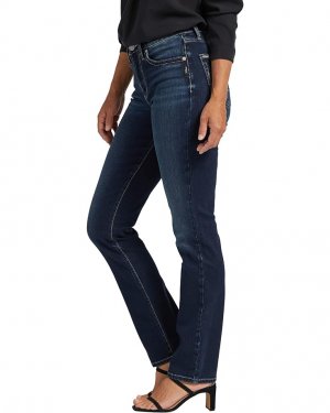 Джинсы Avery High-Rise Straight Leg Jeans L94443EDB457, индиго Silver Co.