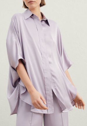 Блуза BRUNELLO CUCINELLI. Цвет: фиолетовый