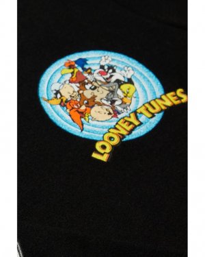 Свитер Looney Toons Logo Pullover, реальный черный Chaser