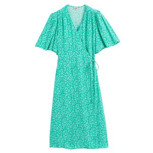 Платье LaRedoute. Цвет: зеленый