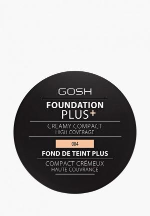 Тональное средство Gosh Foundation Plus+ 004, 30 мл. Цвет: прозрачный