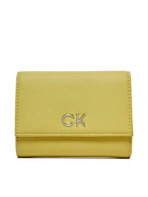 Большой женский кошелек , желтый Calvin Klein