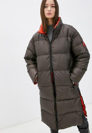 Куртка утепленная Michael Kors двусторонняя. Цвет: разноцветный