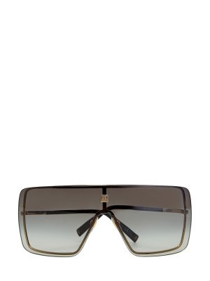 Солнцезащитные очки-маска с литым логотипом GIVENCHY (sunglasses). Цвет: none