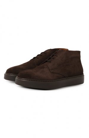 Замшевые ботинки Doucals Doucal's. Цвет: коричневый