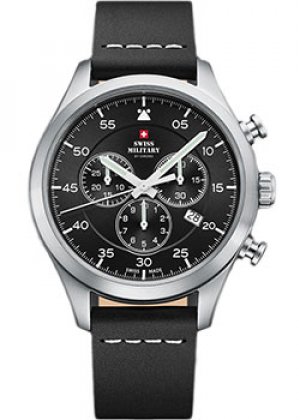 Швейцарские наручные мужские часы SM34076.04. Коллекция Pilot Swiss Military
