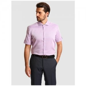 Рубашка , размер 38, фиолетовый KANZLER. Цвет: фиолетовый