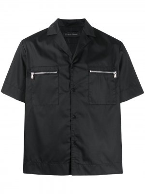 Рубашка с карманами на молнии Christian Pellizzari. Цвет: черный