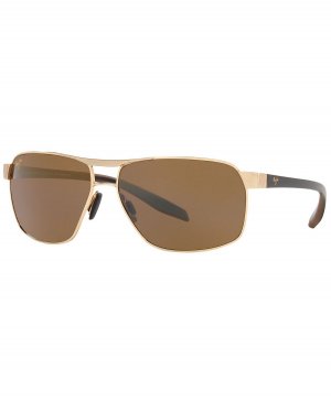 Мужские поляризованные солнцезащитные очки the bird 62 Maui Jim, мульти