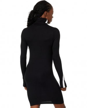 Платье Jackson Rib Turtleneck Dress, черный/белый Splits59