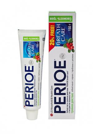 Зубная паста Perioe тройное действие breath care с экстрактом зеленого чая, 150 гр