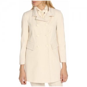 Пальто,DONDUP,молочный,Арт.J897KWS123D (42) Dondup. Цвет: бежевый/розовый