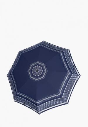 Зонт складной Knirps MP002XW1GXEU. Цвет: синий