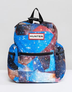 Мини-рюкзак с космическим принтом Original Hunter. Цвет: мульти