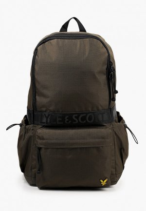 Рюкзак Lyle & Scott Recycled Ripstop Backpack. Цвет: хаки