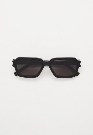 Очки солнцезащитные Saint Laurent SL 611/F 001. Цвет: черный