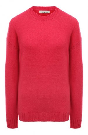 Пуловер из кашемира и шелка Laneus. Цвет: розовый
