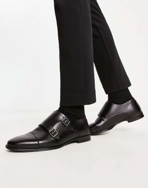 Черные туфли-монки New Look