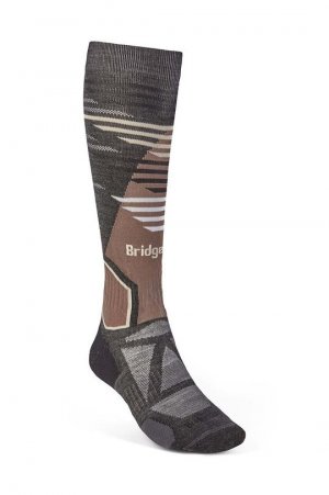 Легкие лыжные носки Merino Performanceane. , серый Bridgedale